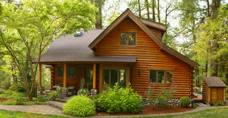 Cost of Log Home Staining — Cost of Log Home Staining
